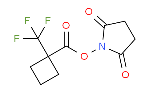 CAS No. 1820739-93-2, 2,5-Dioxopyrrolidin-1-yl 1-(trifluoromethyl)cyclobutanecarboxylate