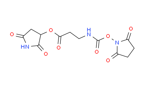 CAS No. 21994-89-8, 2,5-Dioxopyrrolidin-3-yl 3-((((2,5-dioxopyrrolidin-1-yl)oxy)carbonyl)amino)propanoate