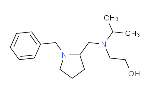 CAS No. 1353981-16-4, 2-(((1-Benzylpyrrolidin-2-yl)methyl)(isopropyl)amino)ethanol