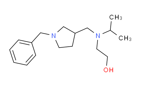 CAS No. 1353946-58-3, 2-(((1-Benzylpyrrolidin-3-yl)methyl)(isopropyl)amino)ethanol