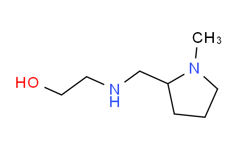 CAS No. 1026873-64-2, 2-(((1-Methylpyrrolidin-2-yl)methyl)amino)ethanol