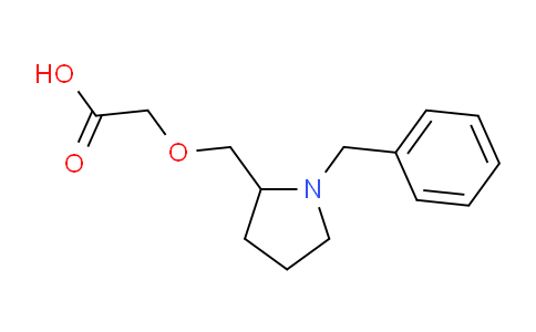 CAS No. 1353978-10-5, 2-((1-Benzylpyrrolidin-2-yl)methoxy)acetic acid