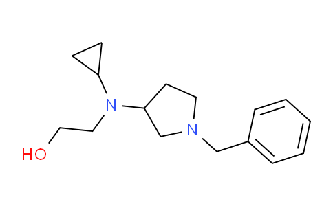 CAS No. 1353960-62-9, 2-((1-Benzylpyrrolidin-3-yl)(cyclopropyl)amino)ethanol