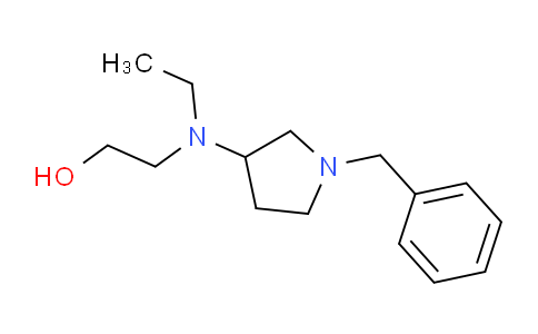 CAS No. 1353964-74-5, 2-((1-Benzylpyrrolidin-3-yl)(ethyl)amino)ethanol
