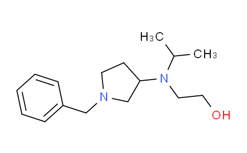 CAS No. 1353960-85-6, 2-((1-Benzylpyrrolidin-3-yl)(isopropyl)amino)ethanol