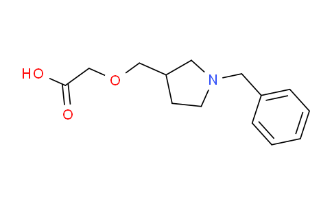 CAS No. 1353961-28-0, 2-((1-Benzylpyrrolidin-3-yl)methoxy)acetic acid