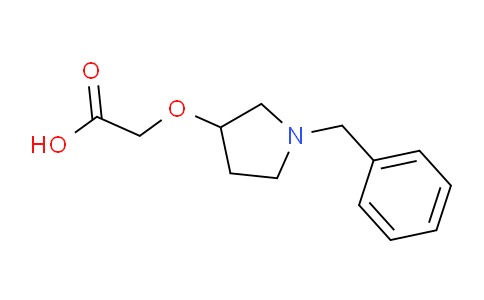 CAS No. 1353962-10-3, 2-((1-Benzylpyrrolidin-3-yl)oxy)acetic acid