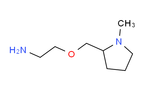 CAS No. 1353966-27-4, 2-((1-Methylpyrrolidin-2-yl)methoxy)ethanamine