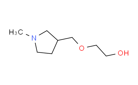 CAS No. 1353980-78-5, 2-((1-Methylpyrrolidin-3-yl)methoxy)ethanol