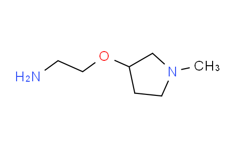 CAS No. 1353969-74-0, 2-((1-Methylpyrrolidin-3-yl)oxy)ethanamine