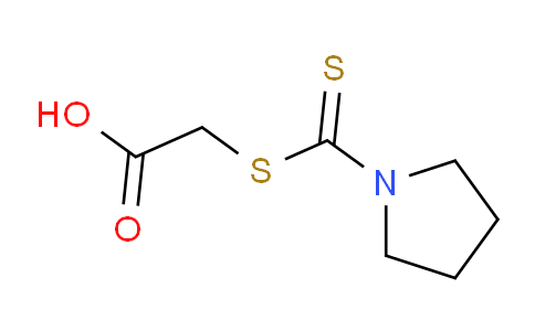 CAS No. 20069-28-7, 2-((Pyrrolidine-1-carbonothioyl)thio)acetic acid