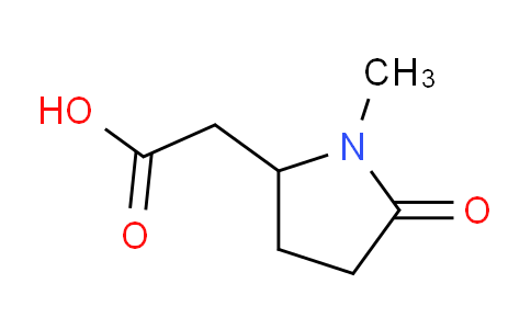 CAS No. 60307-25-7, 2-(1-Methyl-5-oxopyrrolidin-2-yl)acetic acid