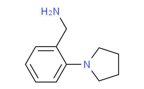 CAS No. 72752-53-5, 2-(1-Pyrrolidinyl)benzylamine