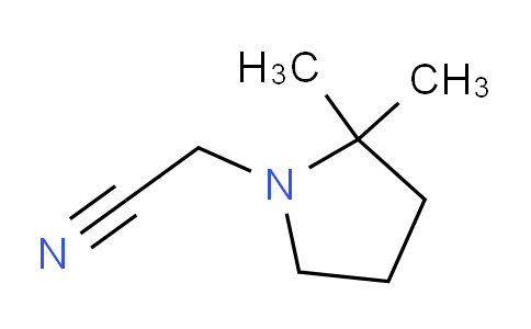 CAS No. 35018-16-7, 2-(2,2-Dimethylpyrrolidin-1-yl)acetonitrile
