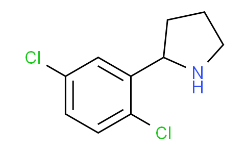CAS No. 383127-70-6, 2-(2,5-Dichlorophenyl)pyrrolidine