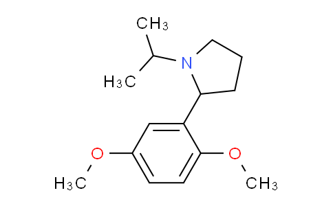 CAS No. 1355178-87-8, 2-(2,5-Dimethoxyphenyl)-1-isopropylpyrrolidine