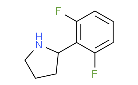 CAS No. 1016529-46-6, 2-(2,6-Difluorophenyl)pyrrolidine