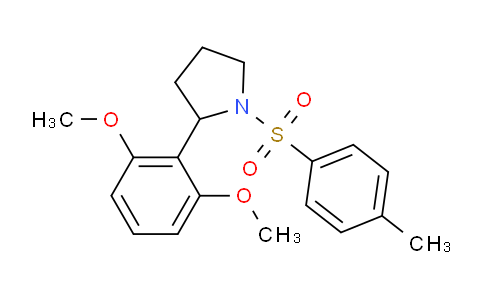 CAS No. 1355175-80-2, 2-(2,6-Dimethoxyphenyl)-1-tosylpyrrolidine