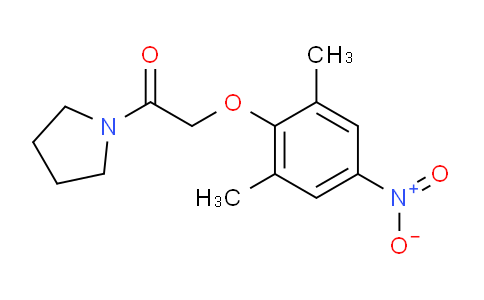 CAS No. 893765-31-6, 2-(2,6-Dimethyl-4-nitrophenoxy)-1-(pyrrolidin-1-yl)ethanone