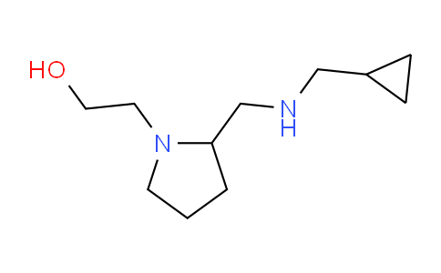 CAS No. 1353947-12-2, 2-(2-(((Cyclopropylmethyl)amino)methyl)pyrrolidin-1-yl)ethanol
