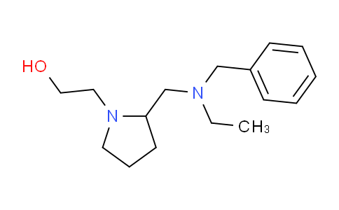CAS No. 1353972-33-4, 2-(2-((Benzyl(ethyl)amino)methyl)pyrrolidin-1-yl)ethanol