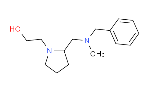 CAS No. 1353988-03-0, 2-(2-((Benzyl(methyl)amino)methyl)pyrrolidin-1-yl)ethanol