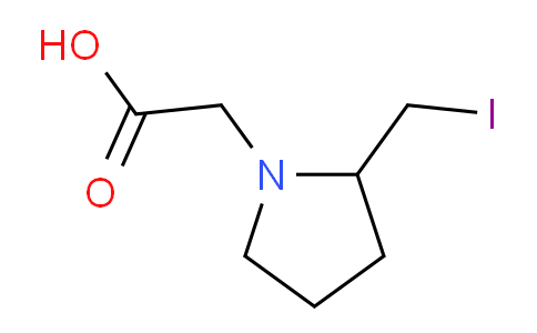 CAS No. 1353979-98-2, 2-(2-(Iodomethyl)pyrrolidin-1-yl)acetic acid