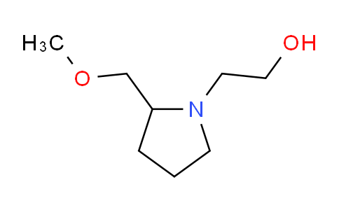 CAS No. 1353957-71-7, 2-(2-(Methoxymethyl)pyrrolidin-1-yl)ethanol
