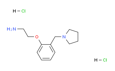 CAS No. 1185299-17-5, 2-(2-(Pyrrolidin-1-ylmethyl)phenoxy)ethanamine dihydrochloride