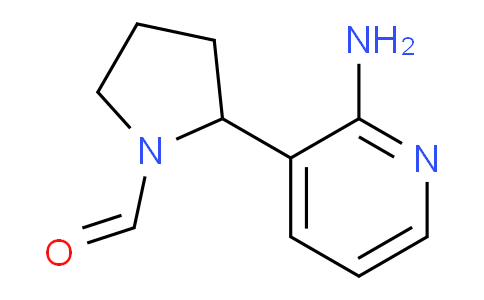 CAS No. 1352482-58-6, 2-(2-Aminopyridin-3-yl)pyrrolidine-1-carbaldehyde
