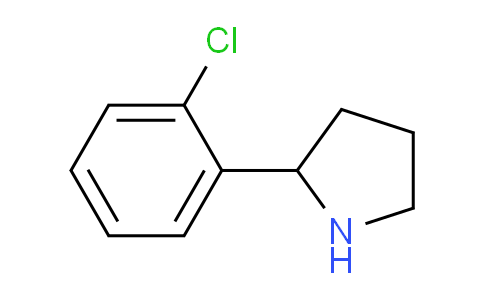 CAS No. 129540-21-2, 2-(2-Chlorophenyl)pyrrolidine