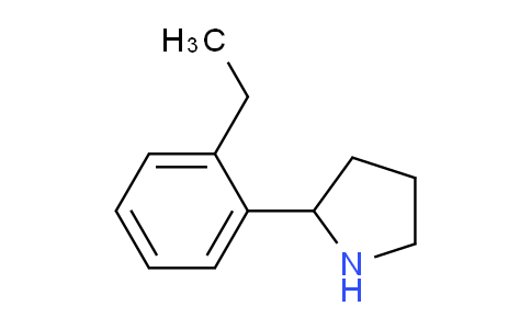 CAS No. 343771-26-6, 2-(2-Ethylphenyl)pyrrolidine