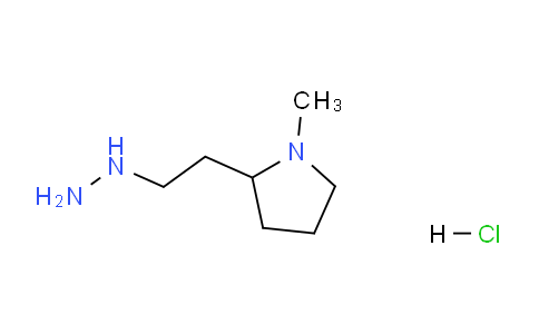 CAS No. 1269292-40-1, 2-(2-Hydrazinylethyl)-1-methylpyrrolidine hydrochloride