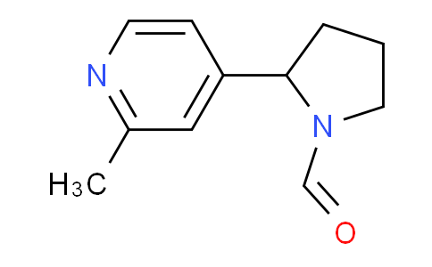 CAS No. 1352522-38-3, 2-(2-Methylpyridin-4-yl)pyrrolidine-1-carbaldehyde