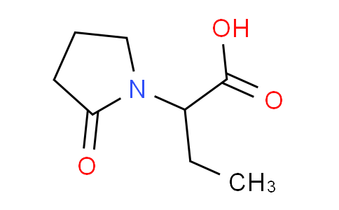 CAS No. 67118-31-4, 2-(2-Oxopyrrolidin-1-yl)butanoic acid