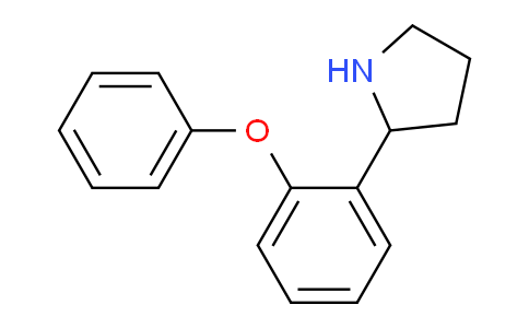 CAS No. 68548-77-6, 2-(2-Phenoxyphenyl)pyrrolidine