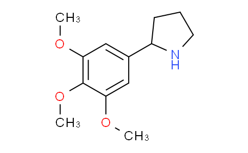 CAS No. 383127-12-6, 2-(3,4,5-Trimethoxyphenyl)pyrrolidine