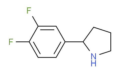 CAS No. 298690-75-2, 2-(3,4-Difluorophenyl)pyrrolidine