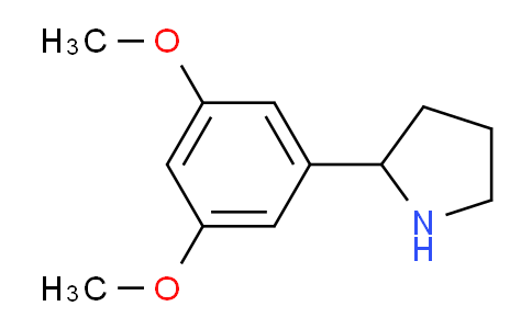 CAS No. 367281-01-4, 2-(3,5-Dimethoxyphenyl)pyrrolidine