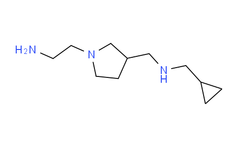 CAS No. 1353982-16-7, 2-(3-(((Cyclopropylmethyl)amino)methyl)pyrrolidin-1-yl)ethanamine