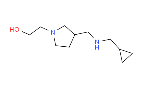 CAS No. 1353953-77-1, 2-(3-(((Cyclopropylmethyl)amino)methyl)pyrrolidin-1-yl)ethanol