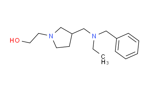 CAS No. 1353954-73-0, 2-(3-((Benzyl(ethyl)amino)methyl)pyrrolidin-1-yl)ethanol