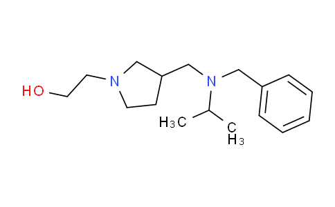 CAS No. 1353947-58-6, 2-(3-((Benzyl(isopropyl)amino)methyl)pyrrolidin-1-yl)ethanol