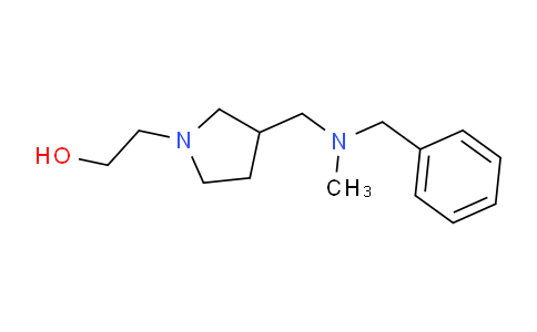 CAS No. 1353967-30-2, 2-(3-((Benzyl(methyl)amino)methyl)pyrrolidin-1-yl)ethanol