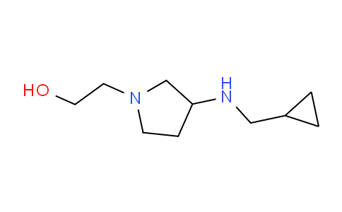 CAS No. 1353985-89-3, 2-(3-((Cyclopropylmethyl)amino)pyrrolidin-1-yl)ethanol