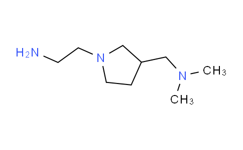 CAS No. 1353981-12-0, 2-(3-((Dimethylamino)methyl)pyrrolidin-1-yl)ethanamine