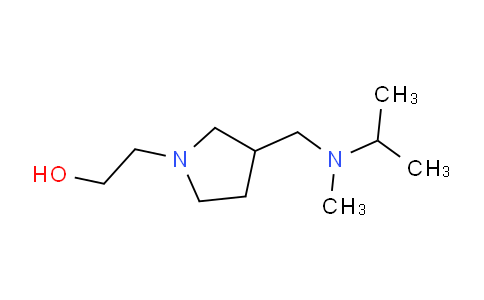 CAS No. 1353946-99-2, 2-(3-((Isopropyl(methyl)amino)methyl)pyrrolidin-1-yl)ethanol