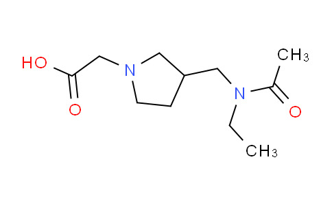 CAS No. 1353946-59-4, 2-(3-((N-Ethylacetamido)methyl)pyrrolidin-1-yl)acetic acid