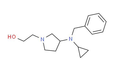CAS No. 1353976-10-9, 2-(3-(Benzyl(cyclopropyl)amino)pyrrolidin-1-yl)ethanol