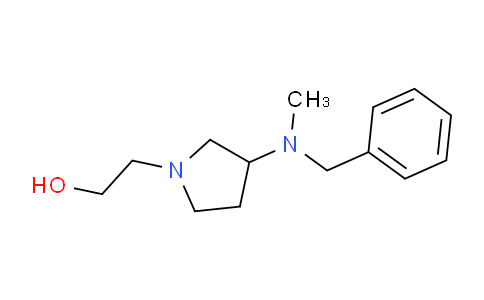 CAS No. 1353962-95-4, 2-(3-(Benzyl(methyl)amino)pyrrolidin-1-yl)ethanol